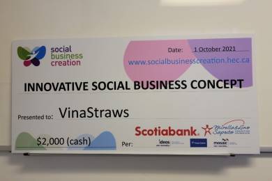 VINASTRAWS ENTERED THE FINAL OF THE SBC CONTEST HELD IN CANADA